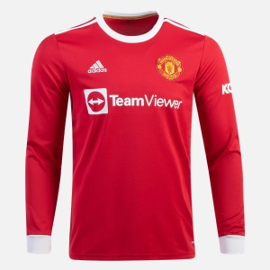 Koszulka Manchester United Główna 2021/22 – Długi Rękaw