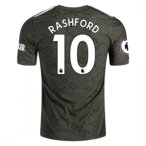 Koszulka Manchester United Marcus Rashford 10 Precz 2020/2021 – Krótki Rękaw