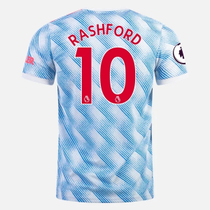 Koszulka Manchester United Marcus Rashford 10 Precz 2021/22 – Krótki Rękaw