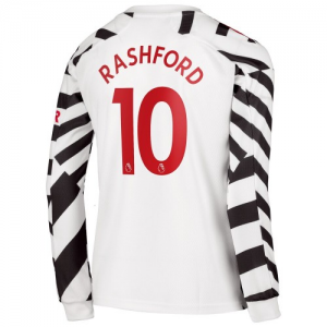 Koszulka Manchester United Marcus Rashford 10 Trzeci 2020/2021 – Długi Rękaw