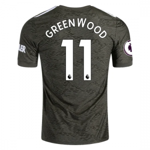 Koszulka Manchester United Mason Greenwood 11 Precz 2020/2021 – Krótki Rękaw
