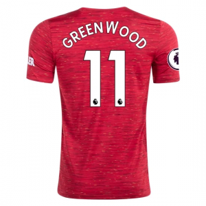 Koszulka Manchester United Mason Greenwood 11 Główna 2020/2021 – Krótki Rękaw
