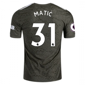 Koszulka Manchester United Nemanja Matic 31 Precz 2020/2021 – Krótki Rękaw