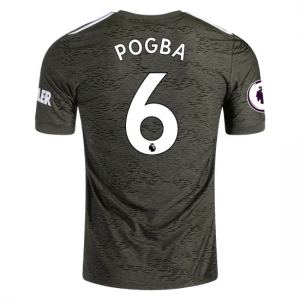 Koszulka Manchester United Paul Pogba 6 Precz 2020/2021 – Krótki Rękaw