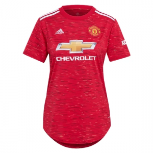 Koszulka Manchester United Kobiet Główna 2020/2021 – Krótki Rękaw
