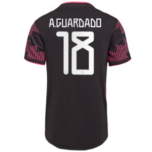 Koszulka Meksyk Andres Guardado 18 Główna 2021 – Krótki Rękaw