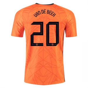 Koszulka Holandia Donny van de Beek 20 Główna Mistrzostwa Europy 2020 – Krótki Rękaw