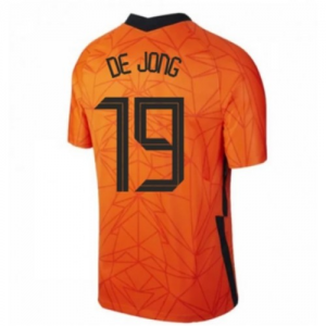 Koszulka Holandia Luuk de Jong Główna Mistrzostwa Europy 2020 – Krótki Rękaw