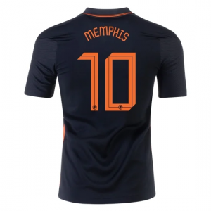 Koszulka Holandia Memphis Depay 10 Precz Mistrzostwa Europy 2020 – Krótki Rękaw