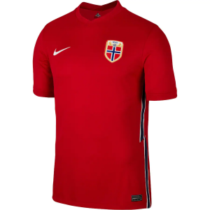 Koszulka Norwegia Główna 2020/2021 – Krótki Rękaw