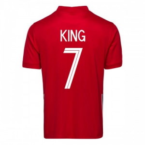 Koszulka Norwegia Joshua King 7 Główna 20-21 – Krótki Rękaw
