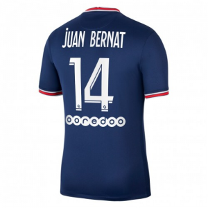 Koszulka Paris Saint-Germain Juan Bernat 14 Główna 2021/22 – Krótki Rękaw