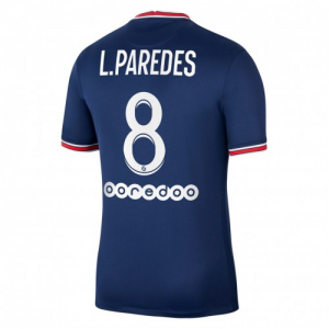 Koszulka Paris Saint-Germain Leandro Paredes 8 Główna 2021/22 – Krótki Rękaw