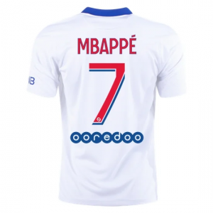 Koszulka Paris Saint-Germain Kylian Mbappe 7 Precz 2020/2021 – Krótki Rękaw