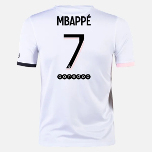 Koszulka Paris Saint-Germain Kylian Mbappé 7 Precz  2021/2022 – Krótki Rękaw