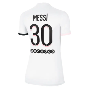 Koszulka Paris Saint-Germain Lionel Messi 30 Kobiet Precz 2021/22 – Krótki Rękaw