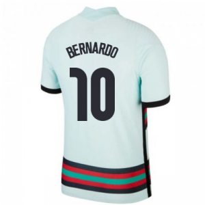 Koszulka Portugalia Bernardo Silva 10 Precz Mistrzostwa Europy 2020 – Krótki Rękaw