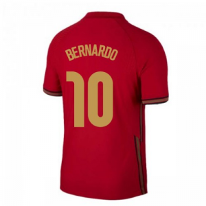Koszulka Portugalia Bernardo Silva 10 Główna Mistrzostwa Europy 2020 – Krótki Rękaw