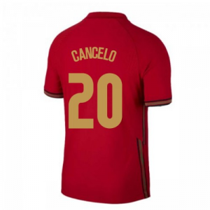 Koszulka Portugalia Joao Cancelo 20 Główna Mistrzostwa Europy 2020 – Krótki Rękaw