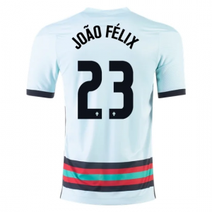 Koszulka Portugalia Joao Felix 23 Precz Mistrzostwa Europy 2020 – Krótki Rękaw