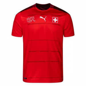 Koszulka Puma Szwajcaria Główna Mistrzostwa Europy 2020 – Krótki Rękaw