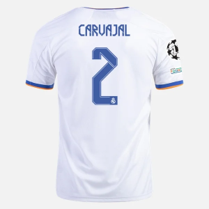 Koszulka Real Madrid Dani Carvajal 2 Główna  2021/22 – Krótki Rękaw