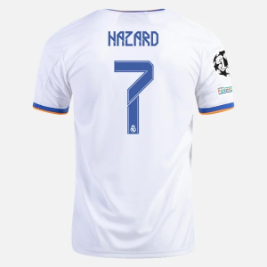 Koszulka Real Madrid Eden Hazard 7 Główna  2021/2022 – Krótki Rękaw