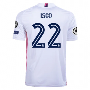 Koszulka Real Madrid Isco 22 Główna 2020/2021 – Krótki Rękaw