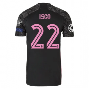 Koszulka Real Madrid Isco 22 Trzeci 2020/2021 – Krótki Rękaw