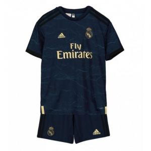 Koszulka Real Madrid Dziecięca Precz 2019/20- Krótki Rękaw （+ Krótkie Spodenk）