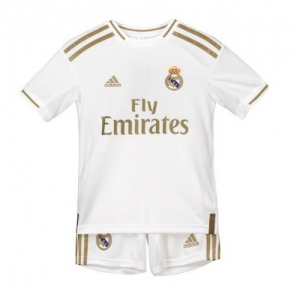 Koszulka Real Madrid Dziecięca Główna 2019/20- Krótki Rękaw （+ Krótkie Spodenk）