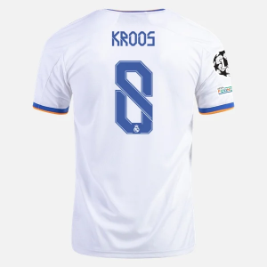 Koszulka Real Madrid Toni Kroos 8 Główna  2021/22 – Krótki Rękaw