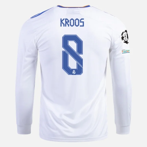 Koszulka Real Madrid Toni Kroos 8 Główna 2021/22 – Długi Rękaw