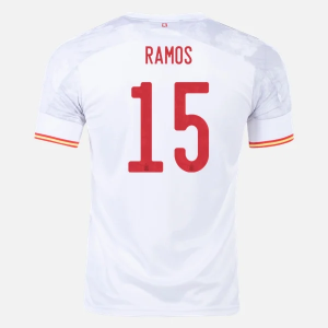 Koszulka Hiszpania Sergio Ramos 15 Precz Mistrzostwa Europy 2020 – Krótki Rękaw