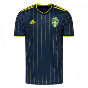 Koszulka Szwecja Precz Mistrzostwa Europy 2020 – Krótki Rękaw