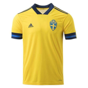 Koszulka Szwecja Główna Mistrzostwa Europy 2020 – Krótki Rękaw
