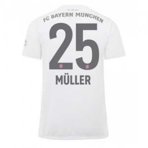 Koszulka Thomas Müller 25 Bayern Monachium Precz 2019/2020 – Krótki Rękaw
