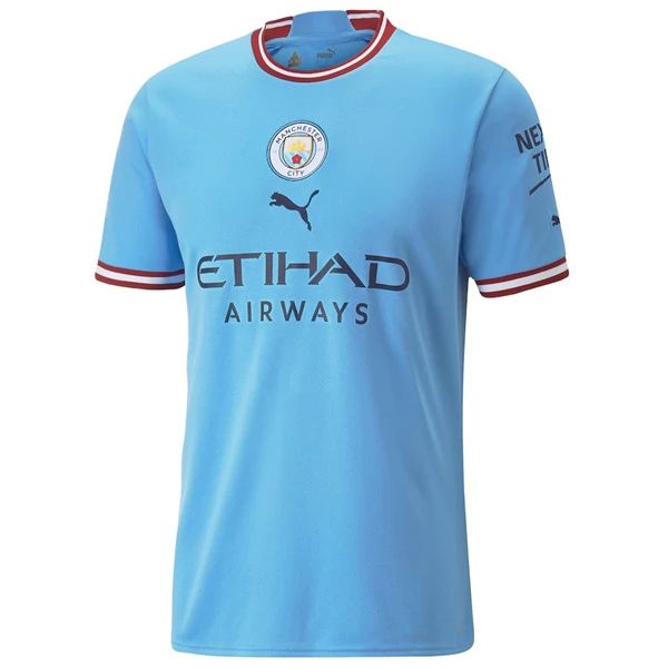 Koszulka Manchester City Główna 2022 2023 – Krótki Rękaw