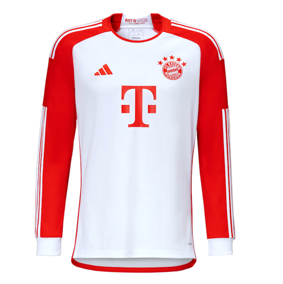 Koszulka FC Bayern Munich Główna 2023 2024 – Długi Rękaw