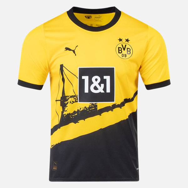 Koszulka BVB Borussia Dortmund Główna 2023 2024 – Krótki Rękaw