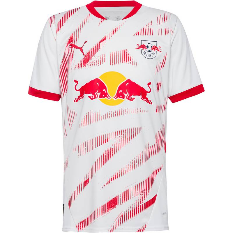 Koszulka RB Leipzig Główna 24 25 – Krótki Rękaw